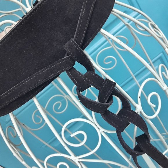 Genuine Leather Belt Real Suede Wrap Harness Tie Wrap Wide Rope Belt main image 12